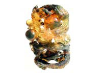 Amber carving