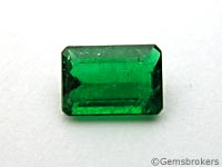 Emerald octagon cut