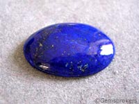 Lapis lazuli oval cabochon