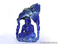Sculpture en lapis lazuli